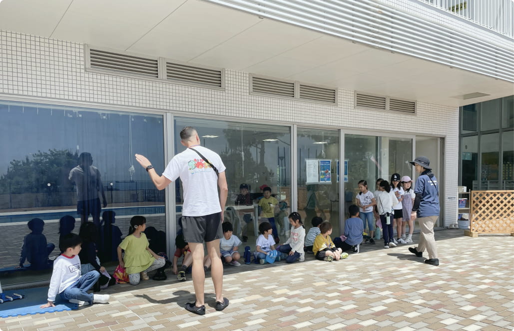 集合・オリエンテーションの様子