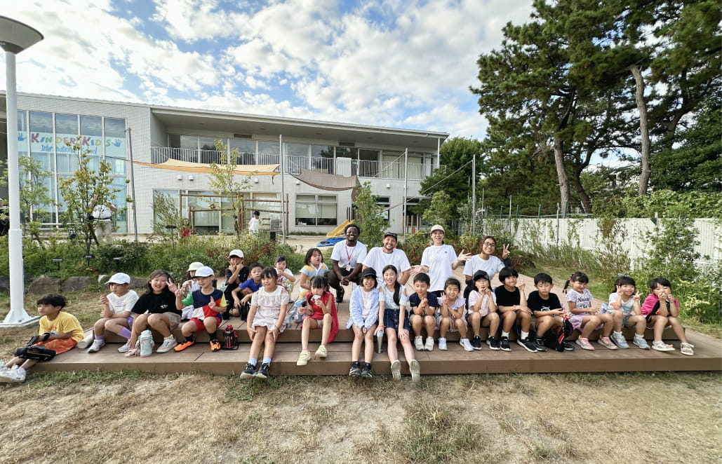 朝のビーチ散歩・朝食の様子